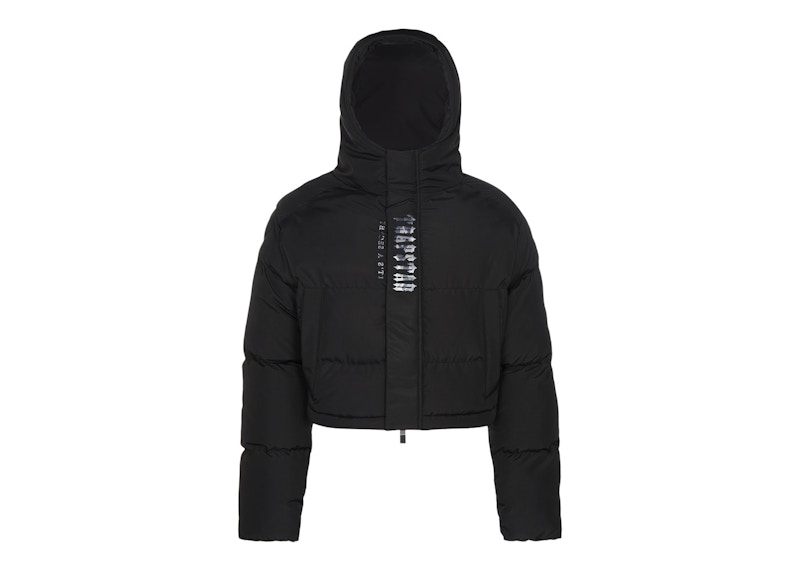 Trapstar Women's Decoded Reflective Puffer Jacket Black/Camo SS23 US