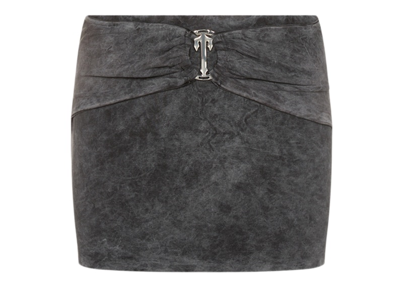 Trapstar Women's Irongate T Belt Mini Skirt Stone Wash