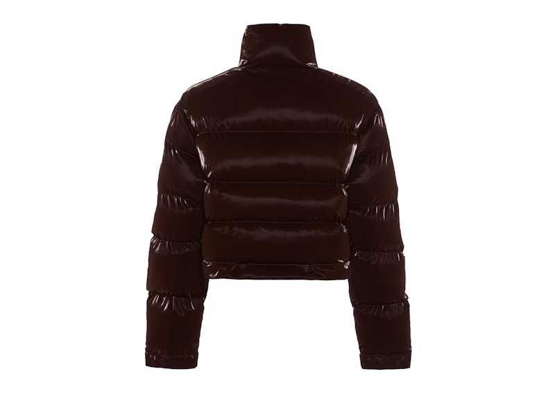 Trapstar Women's Irongate T Puffer Jacket Shiny Brown SS23 GB