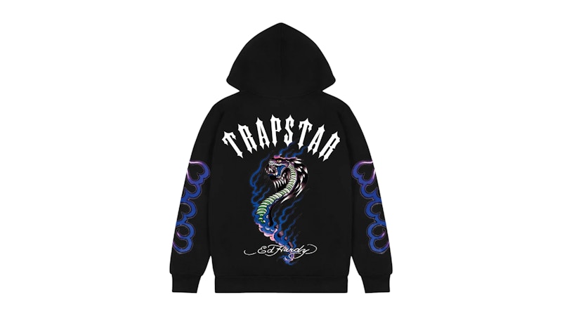 トップス trapstar x edhardy Trapstar x Ed Hardy Waffle LS Top - Black/White | Parallel
