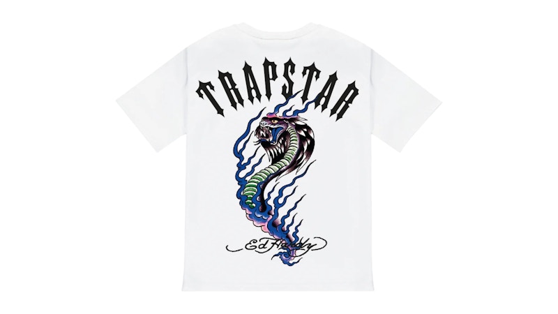 トップス trapstar x edhardy Trapstar x Ed Hardy Script Hoodie - Black/Red | Parallel