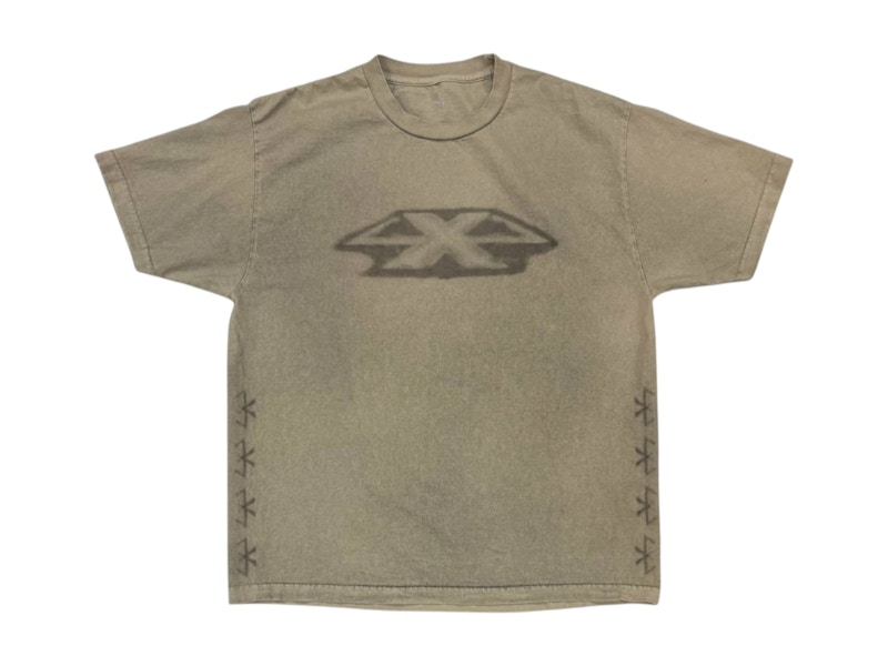 Pre-owned Travis Scott Men's 4x4 Tee Shirt In Brown