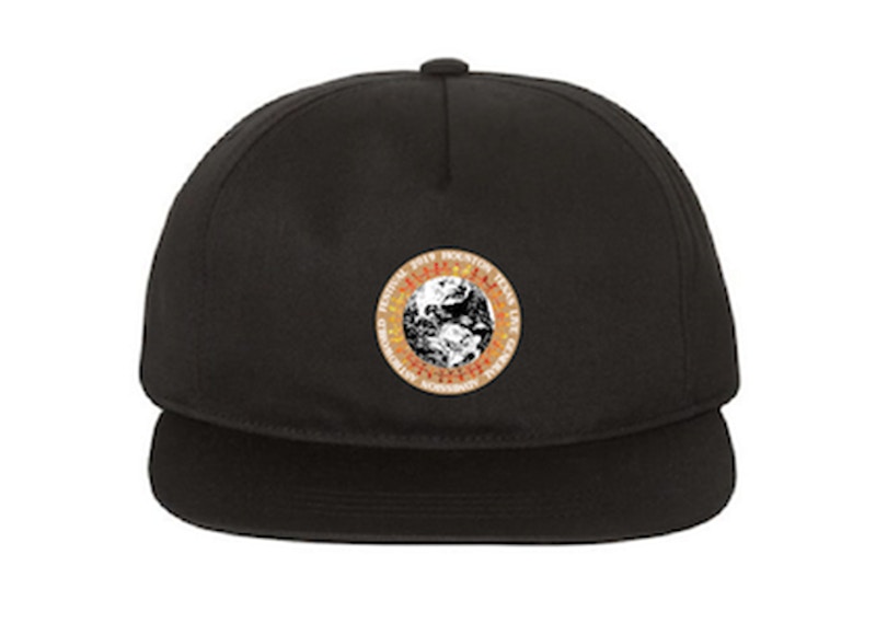 Pre-owned Travis Scott Around The World Hat In Black