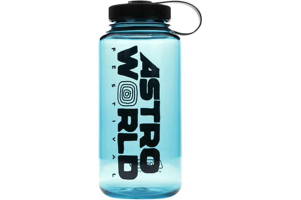 Travis Scott Astrofest Water Bottle Blue