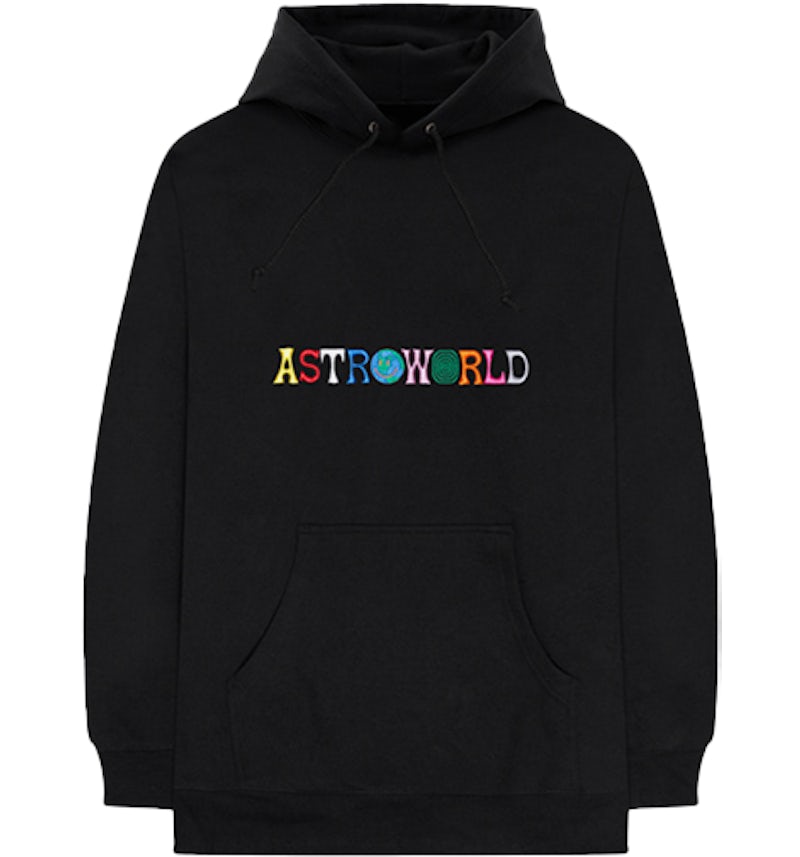 Hoodie Travis Scott Astroworld Logo en negro Hombre FW18 MX
