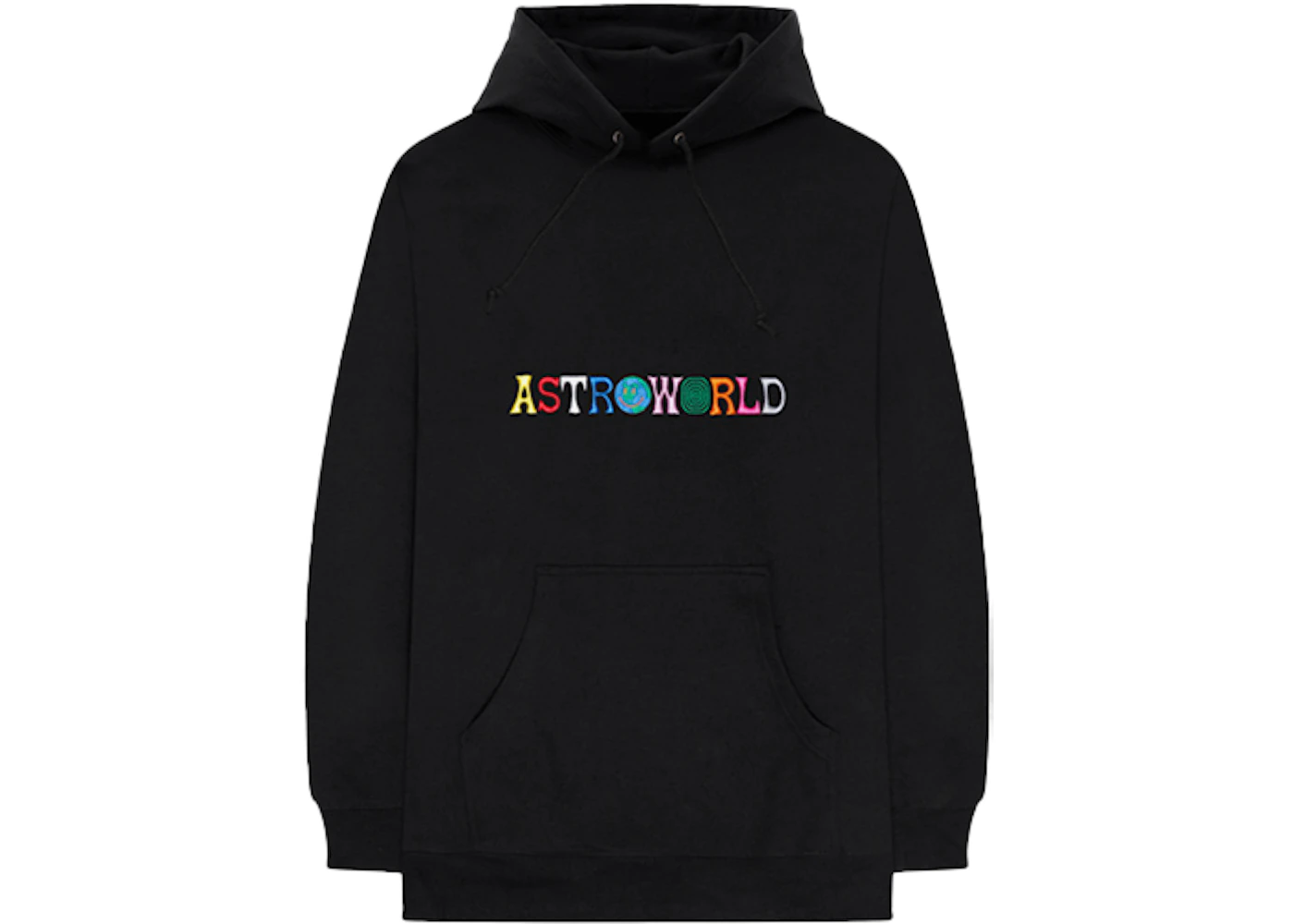 Travis Scott Astroworld Logo Hoodie Black Men s FW18 US