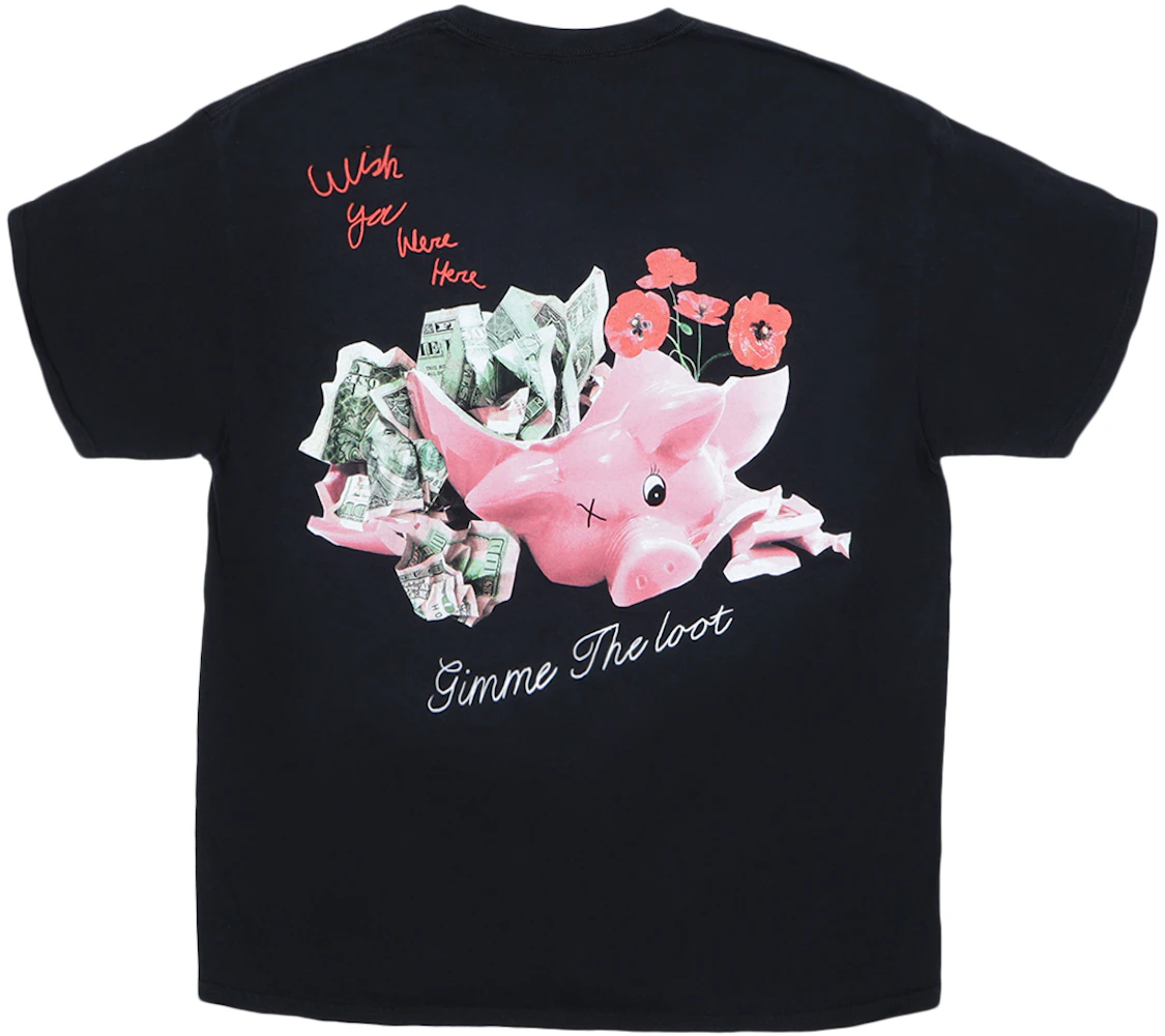 Travis Scott Astroworld Barclays Exclusive Pig T-Shirt Black