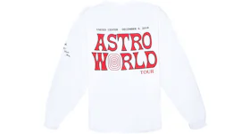 Travis Scott Astroworld Chicago Exclusive Longsleeve T-Shirt White