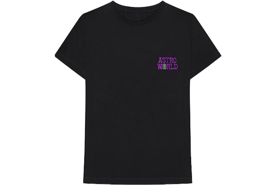 Travis Scott Astroworld RIP DJ Screw Tee Black Men s FW18 GB