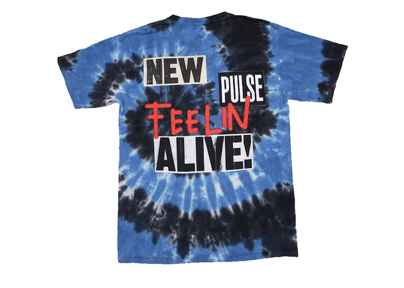 blue tie dye astroworld shirt