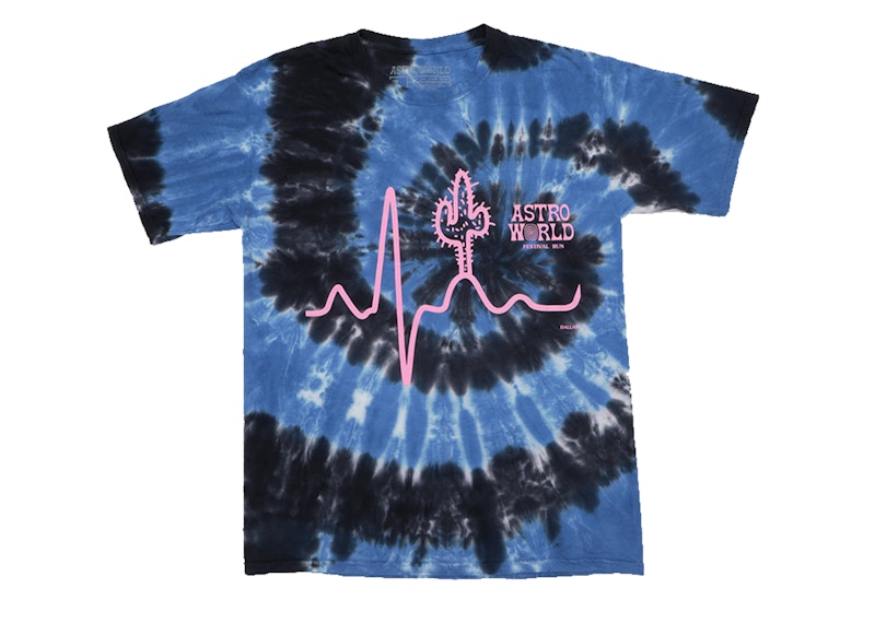 Tie dye astroworld store shirt