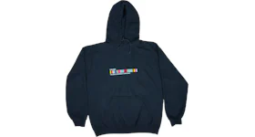 Astroworld top rainbow hoodie