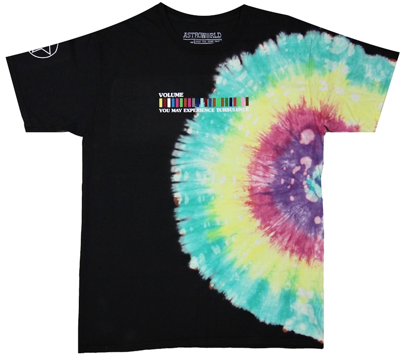 travis scott shirt tie dye