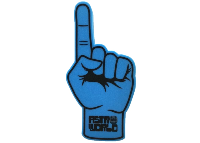 Travis Scott Astroworld Foam Finger Blue - JP