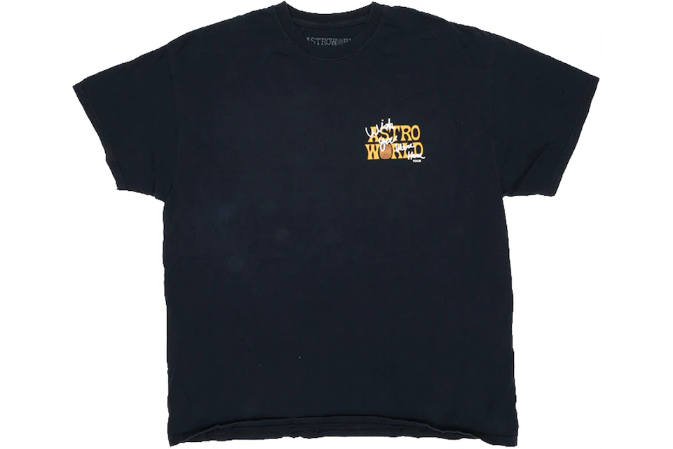 Travis Scott Astroworld Houston Exclusive T-Shirt Black