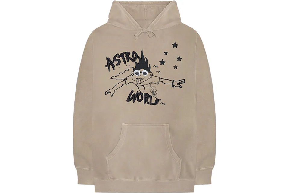 Grey hot sale astroworld hoodie
