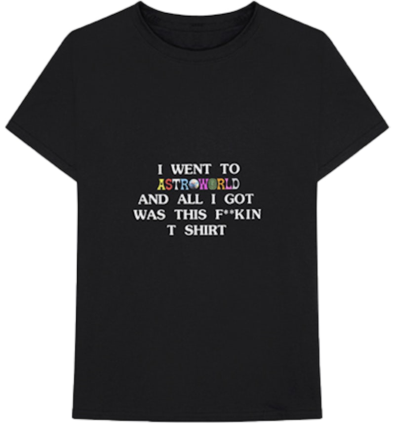 I went to astroworld and all i got was this hoodie online