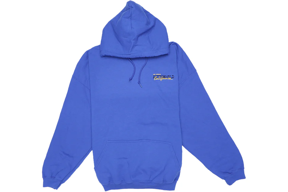 Blue astroworld hoodie Clearance