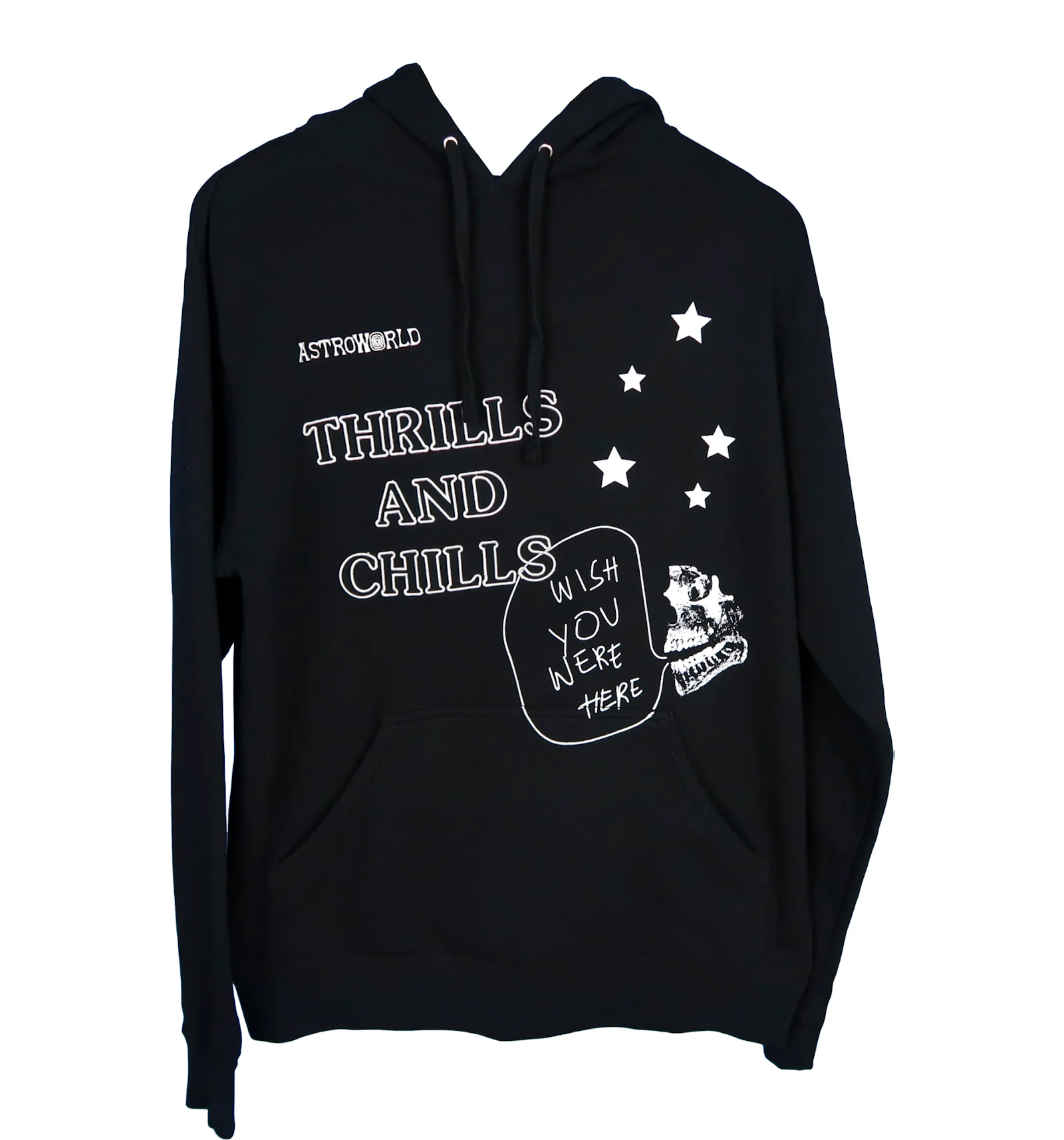 Astroworld top black hoodie