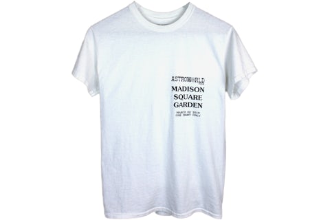 Travis Scott Astroworld MSG Statue of Liberty Tee White Men s SS19 US