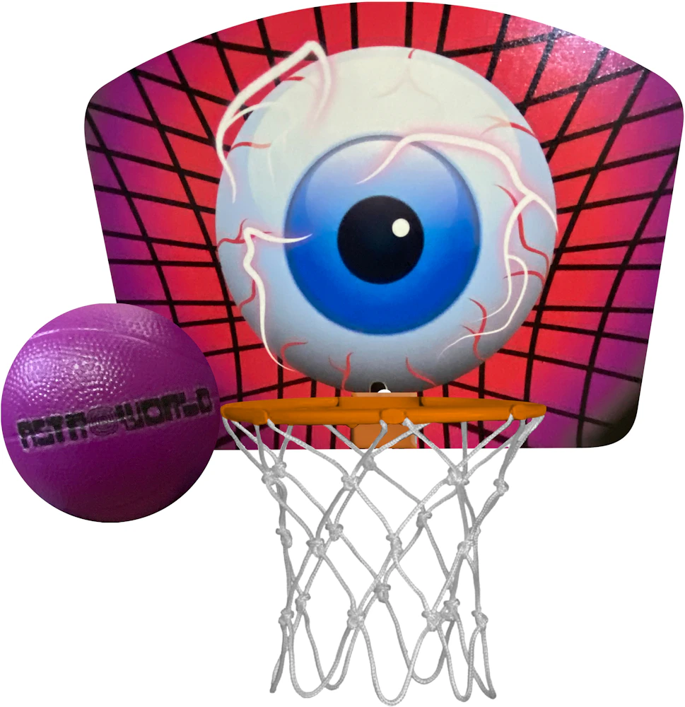 Travis Scott Astroworld Mini Basketball Hoop & Ball Eye - US