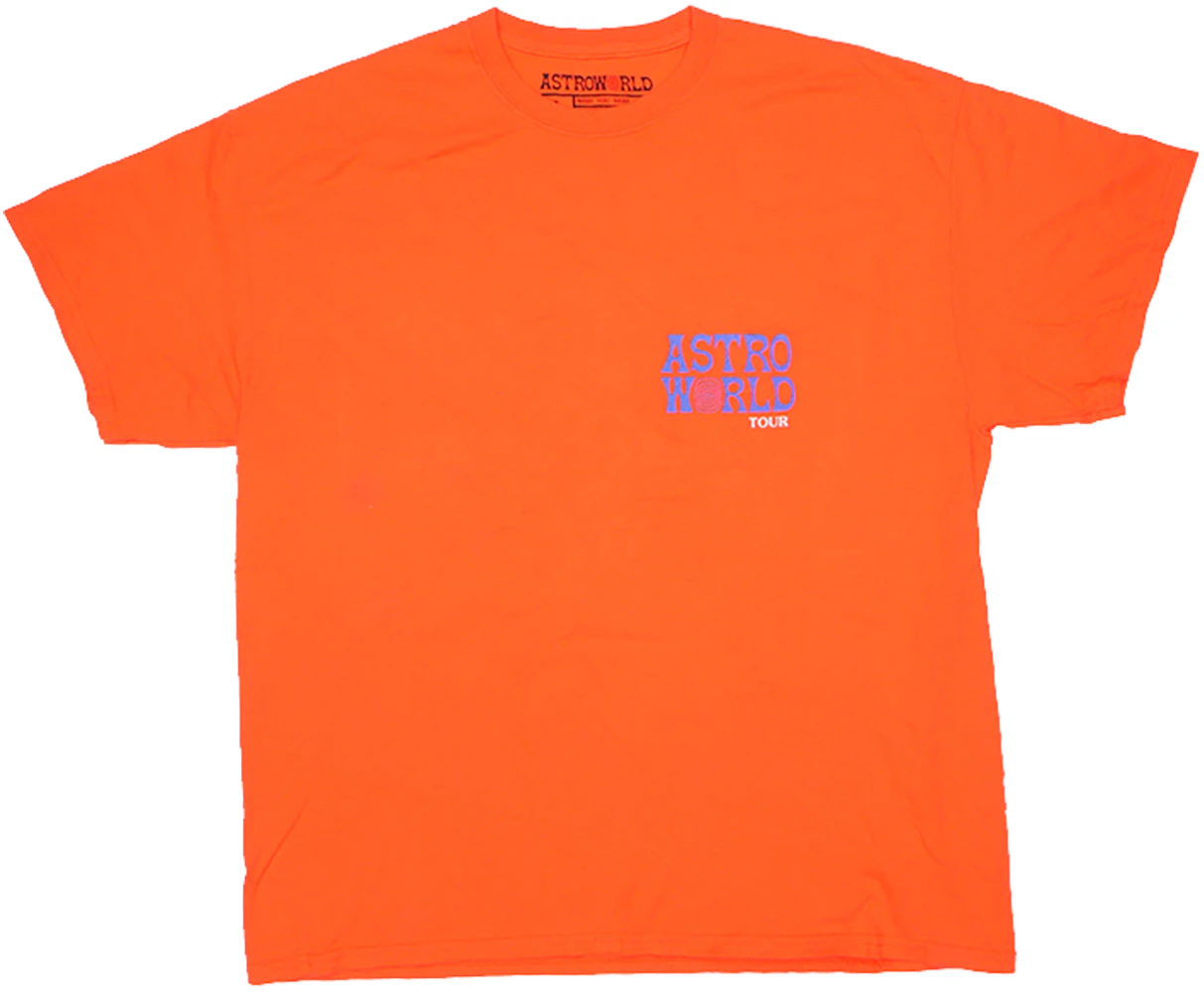 Travis Scott Astroworld NY Exclusive T-Shirt Orange