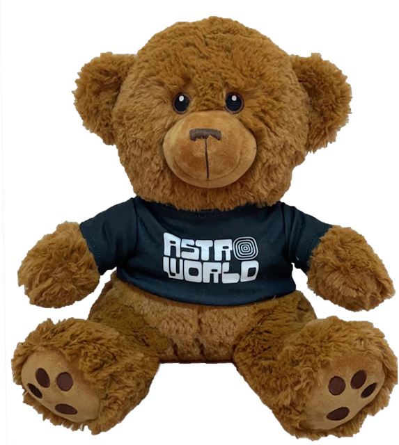 Travis Scott Astroworld Plush Bear Brown - DE