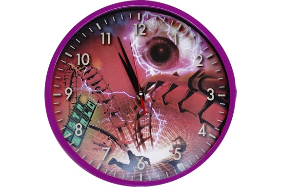 Travis Scott Astroworld Achterbahn Wanduhr
