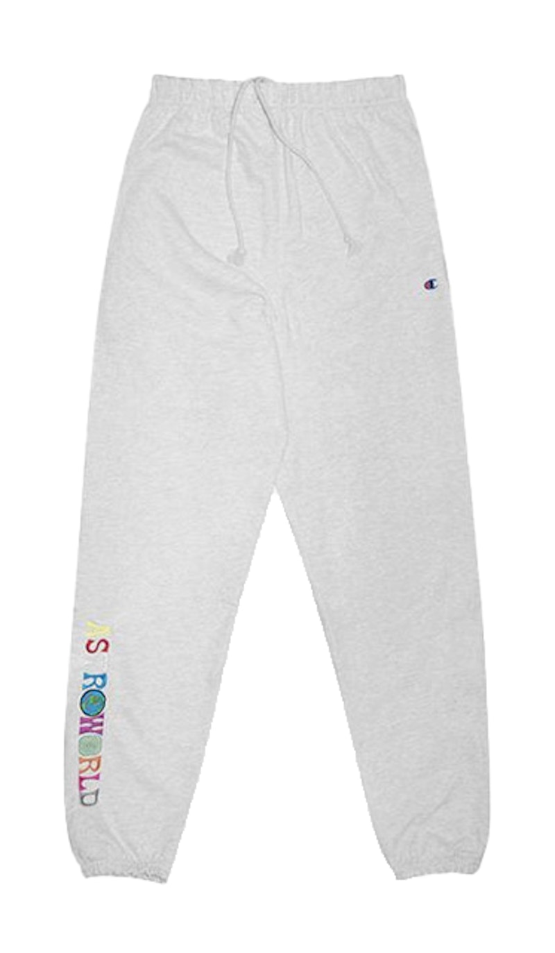 astroworld sweatpants x champion