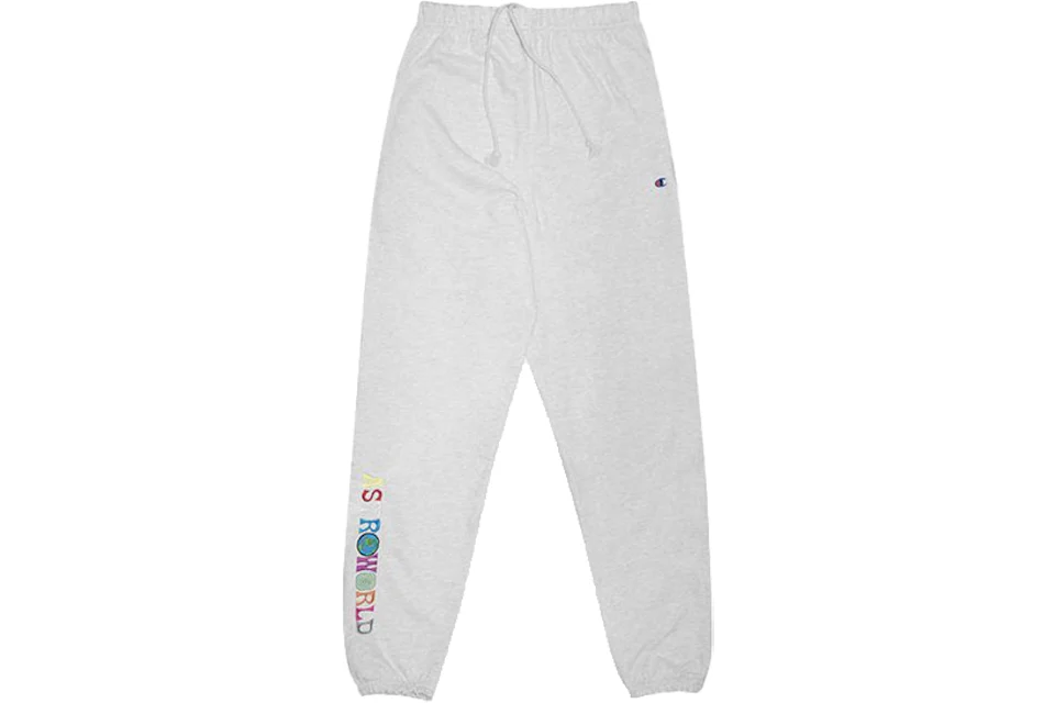 Travis Scott Astroworld Sweatpants Ash Grey Men s FW18 US