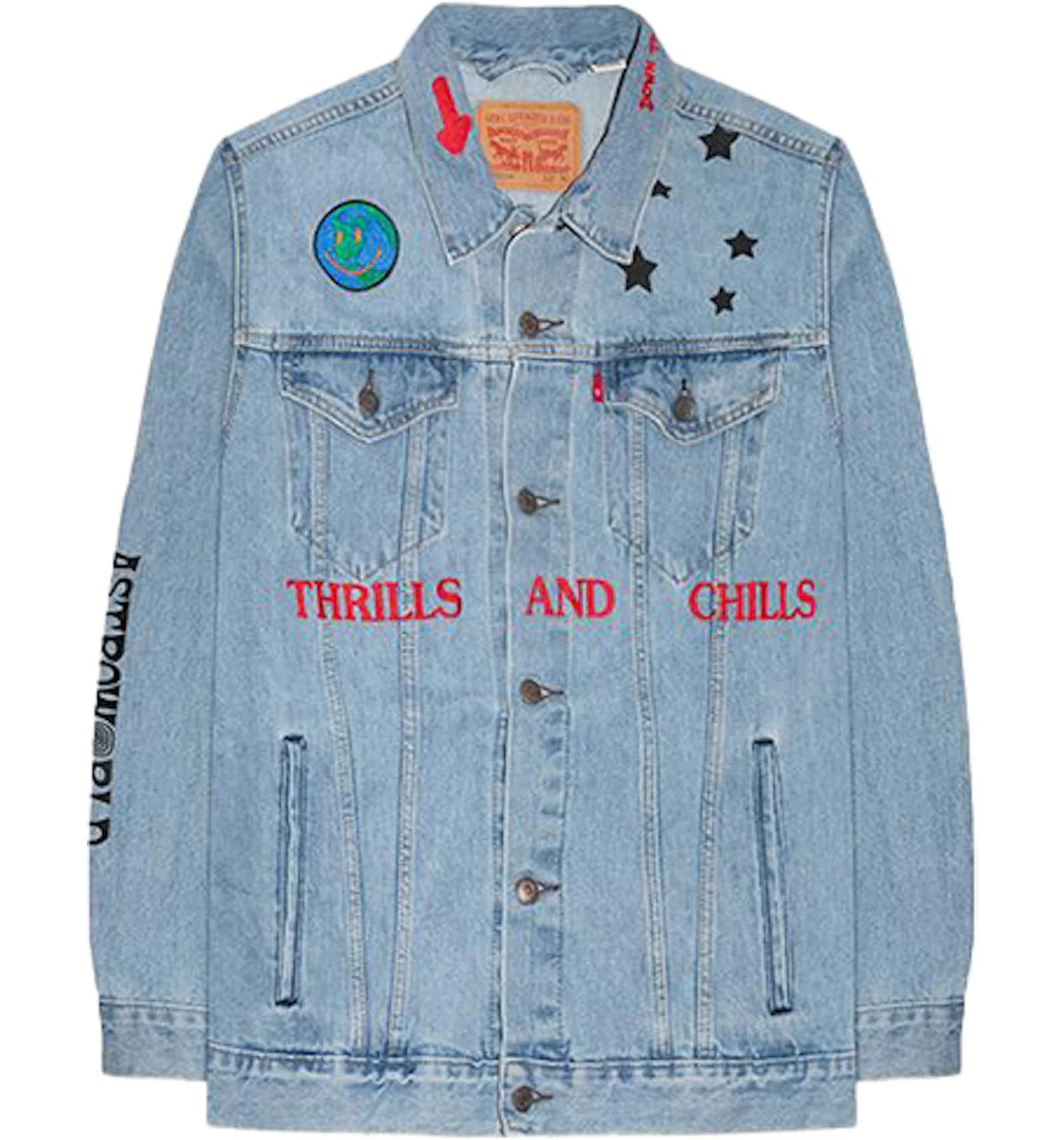 Astroworld 2025 jean jacket