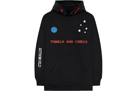 Travis Scott Astroworld World Peace Hoodie Black Men s FW18 US