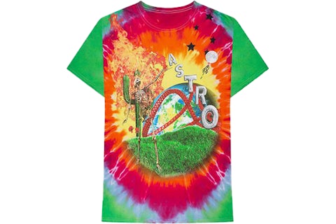 Travis Scott Astroworld Smiley Tee Multi Men's FW18 US