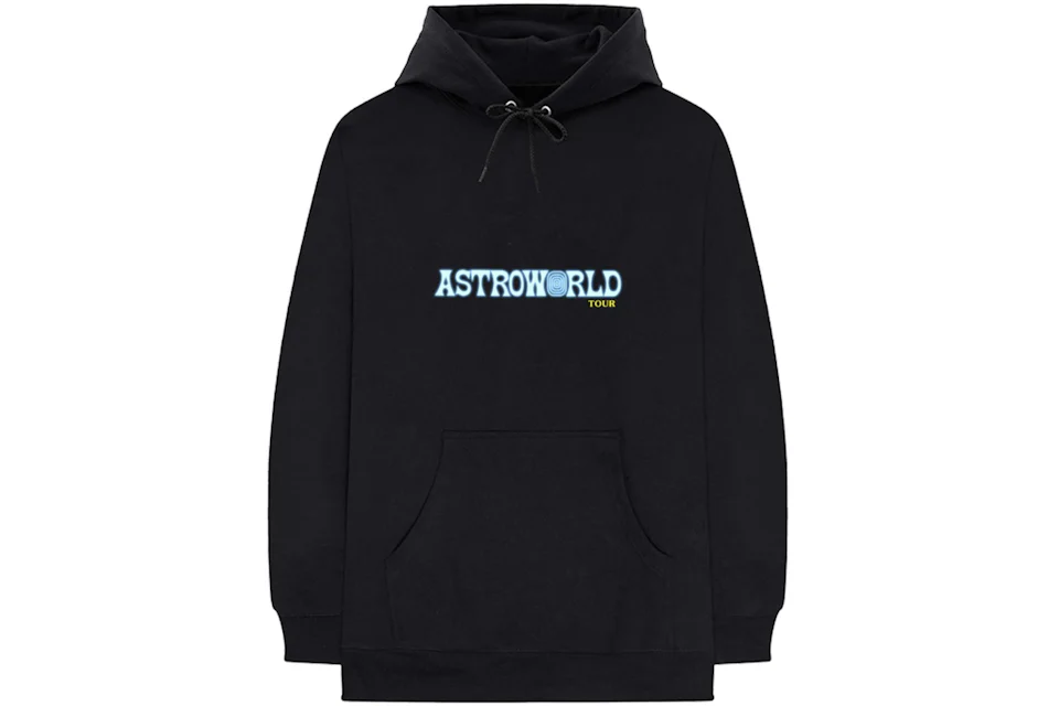 Travis Scott Astroworld Tour Launch Hoodie Black Men s US
