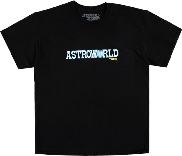 Travis Scott Astroworld Tour Tee Black