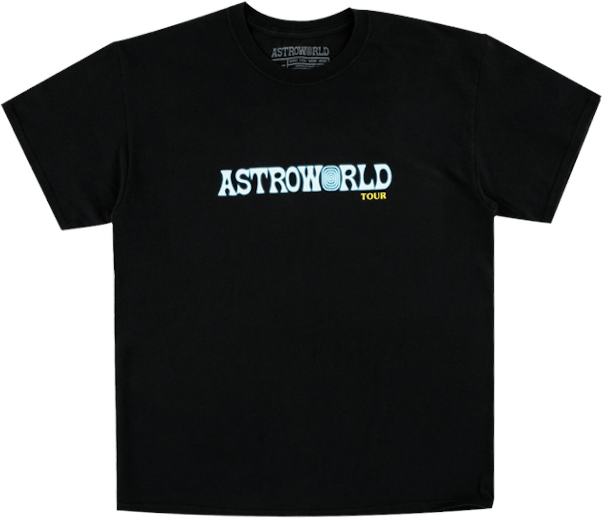 Travis Scott Astroworld Tour Tee Black - SS19