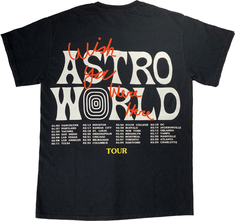 astroworld wish you were here shirt