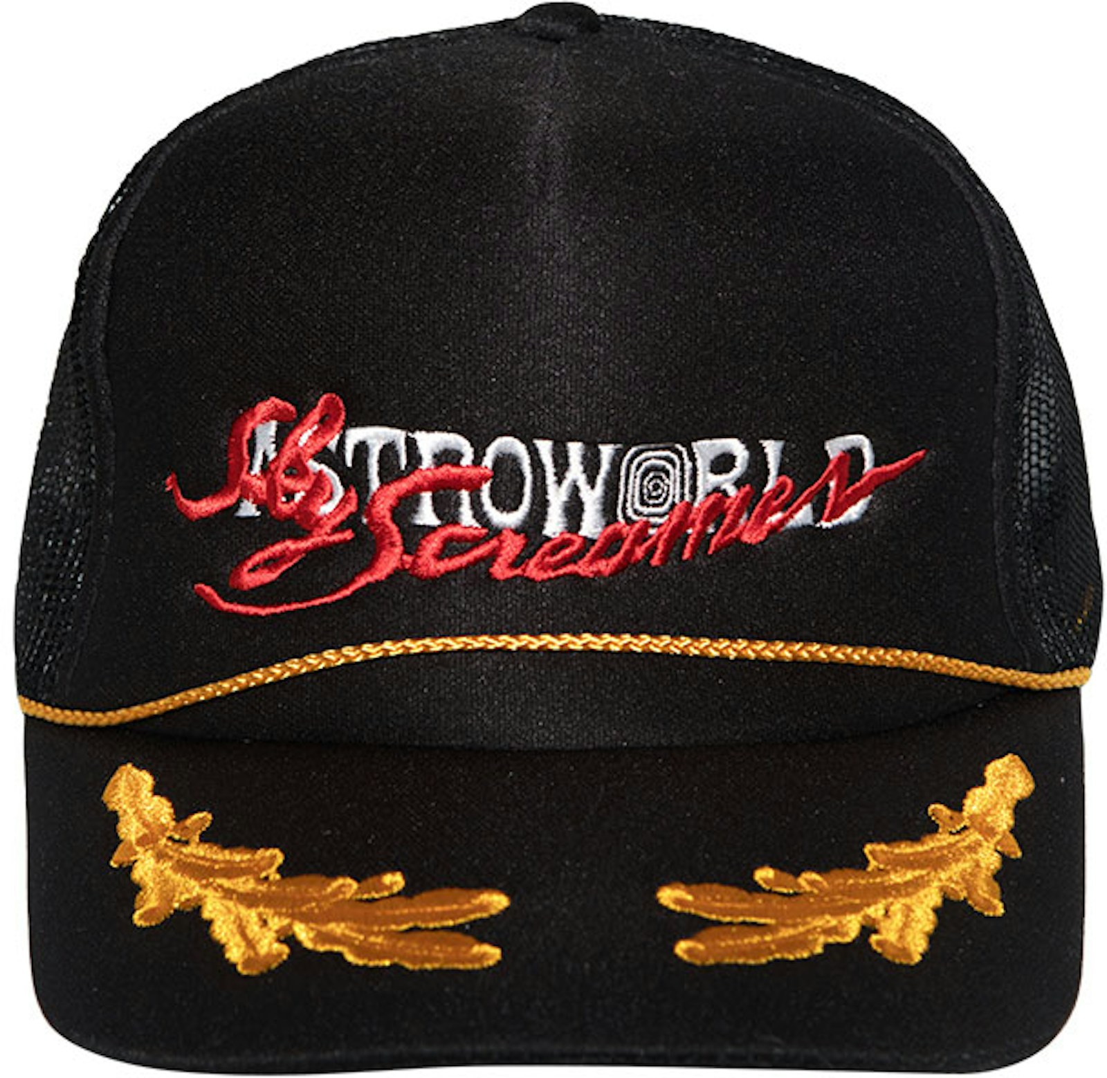 Travis Scott Astroworld X DSM NY Trucker Hat Black - SS19