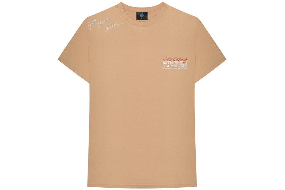 Tan 2025 astroworld hoodie