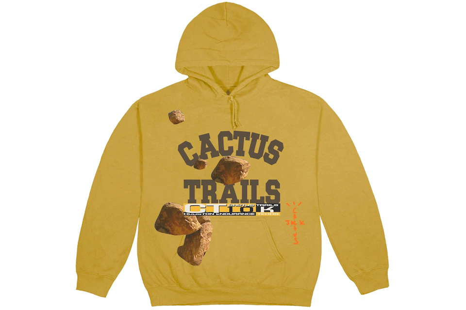 Travis Scott Boulder Varsity Hoodie Gold
