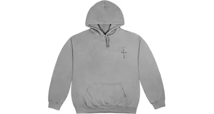 Travis scott cj astro hoodie washed grey Clearance