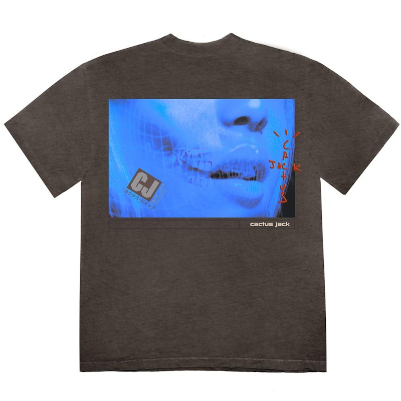 Travis Scott CJ Digital Girl T-shirt Pepper Brown Men's - FW20 - US