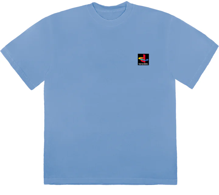 Travis Scott CJ Gamer II T-Shirt Washed Blue Men's - SS20 - US