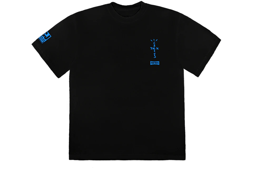 Travis Scott CJ Portal T-Shirt Black