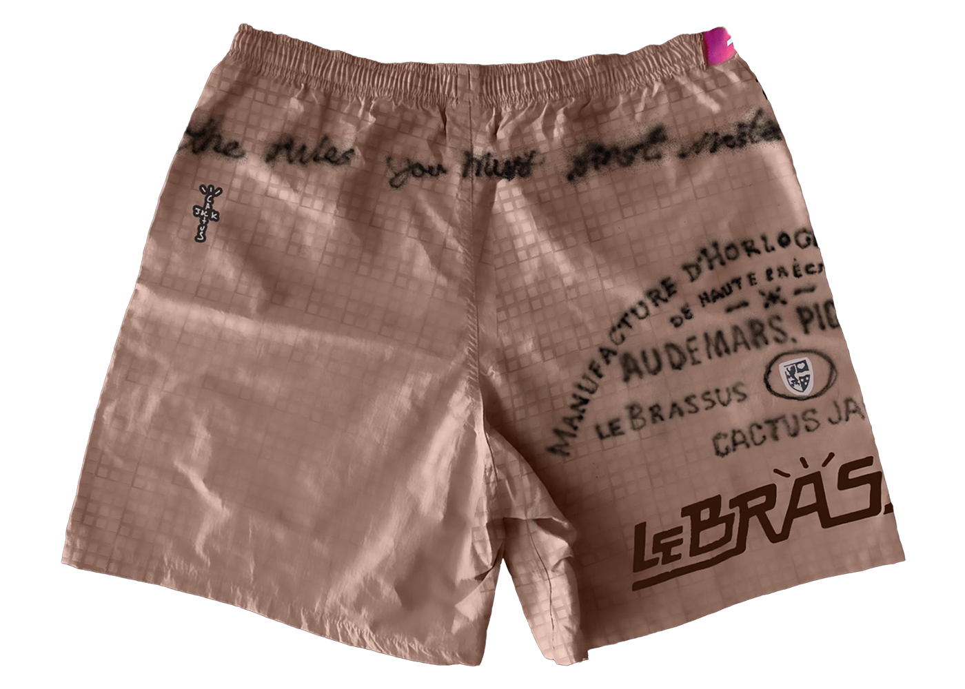 Travis Scott Utopia Hyena Shorts Multicolor Homme de la Collection