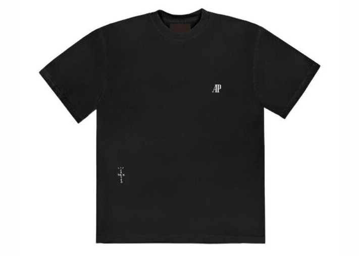 トラヴィス・スコット CJ × オーデマ ピゲ ビンテージ Tシャツ ブラック