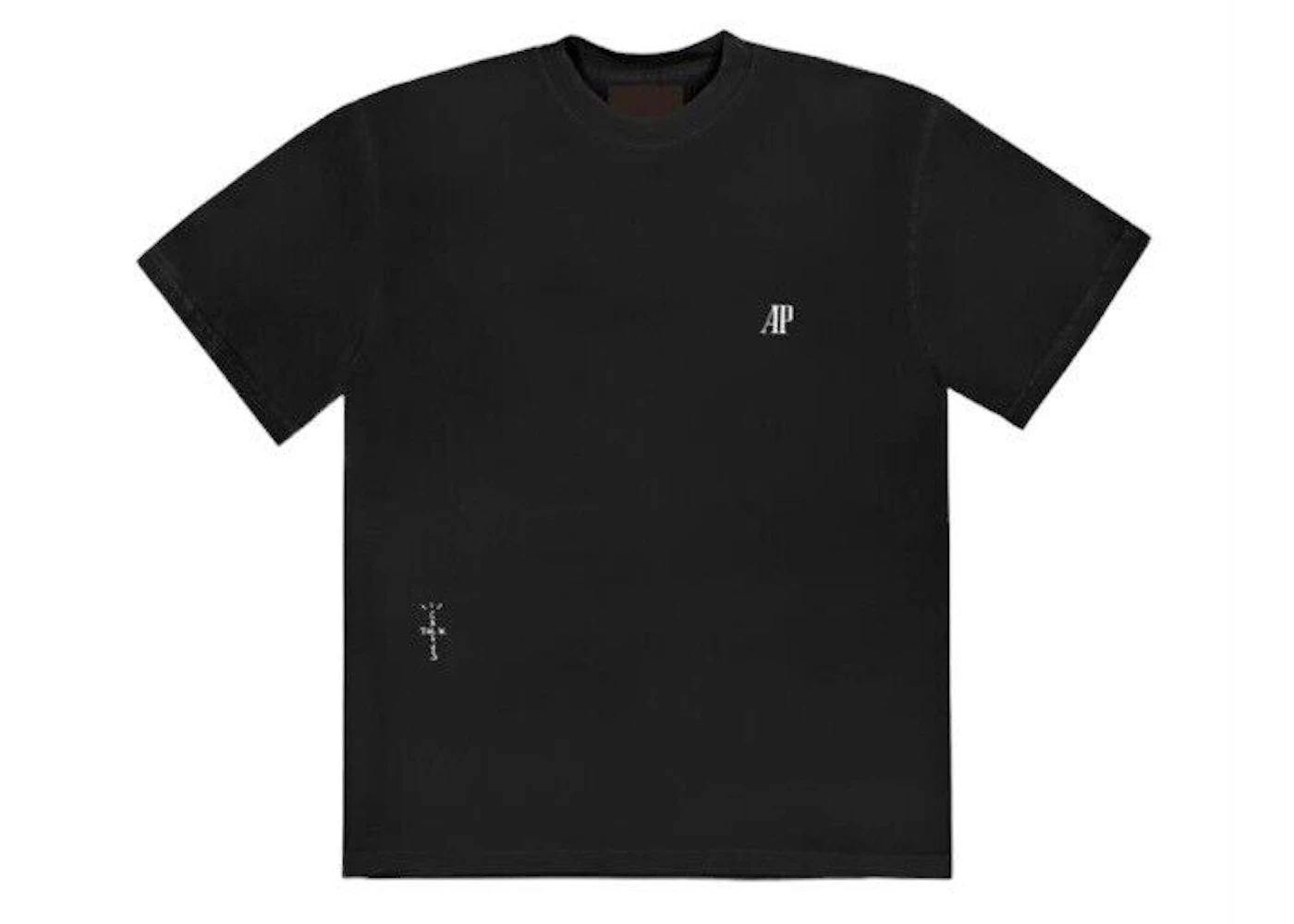 Travis Scott CJ x Audemars Piguet Vintage Tee Black