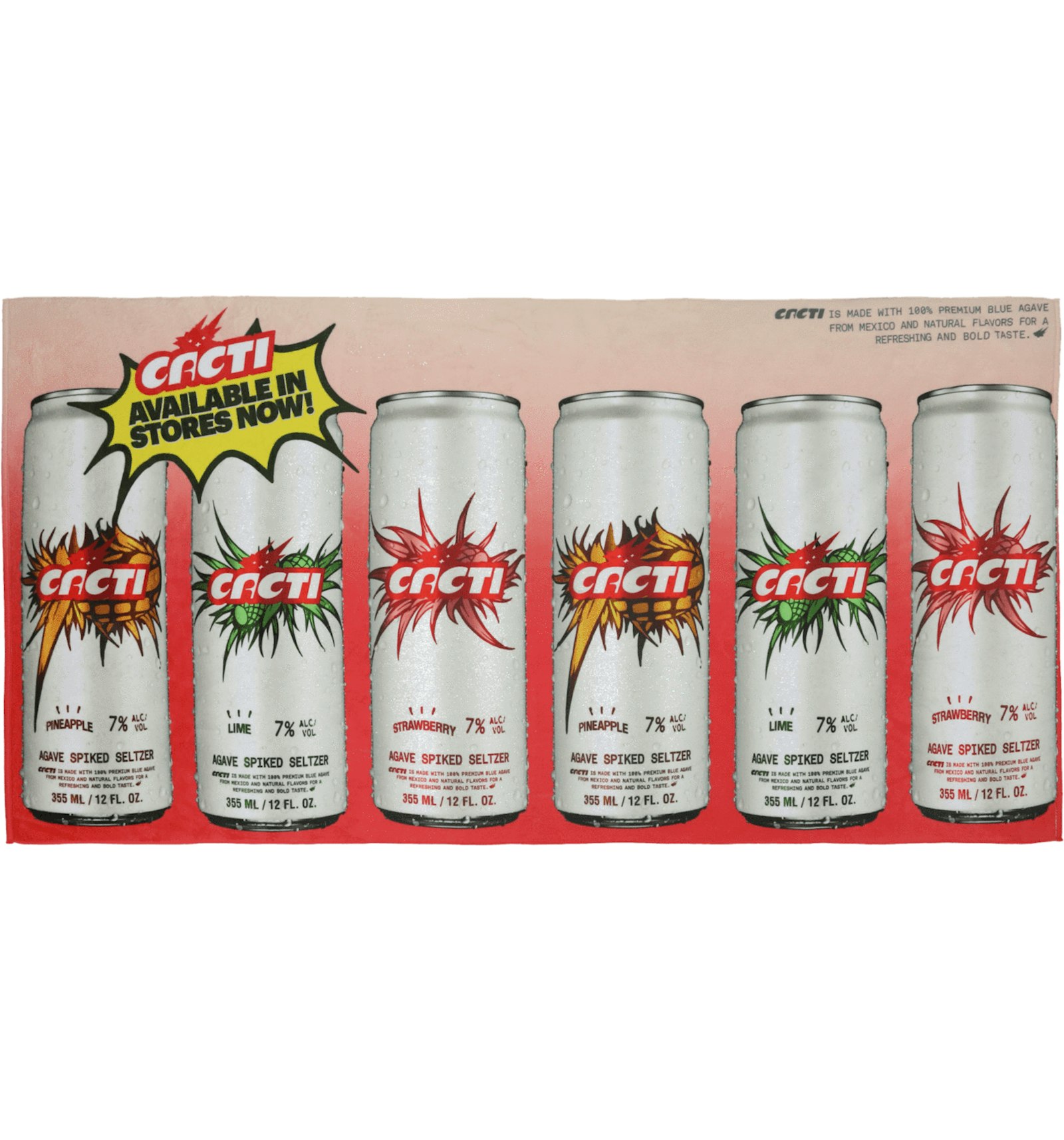 Travis Scott Cacti Cans Towel Multi
