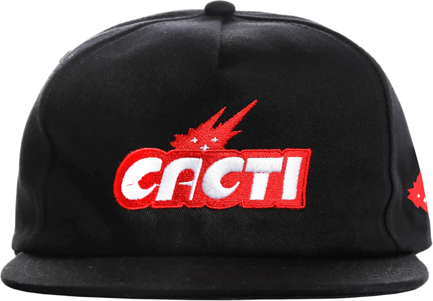 Travis Scott Cacti Logo Hat Black