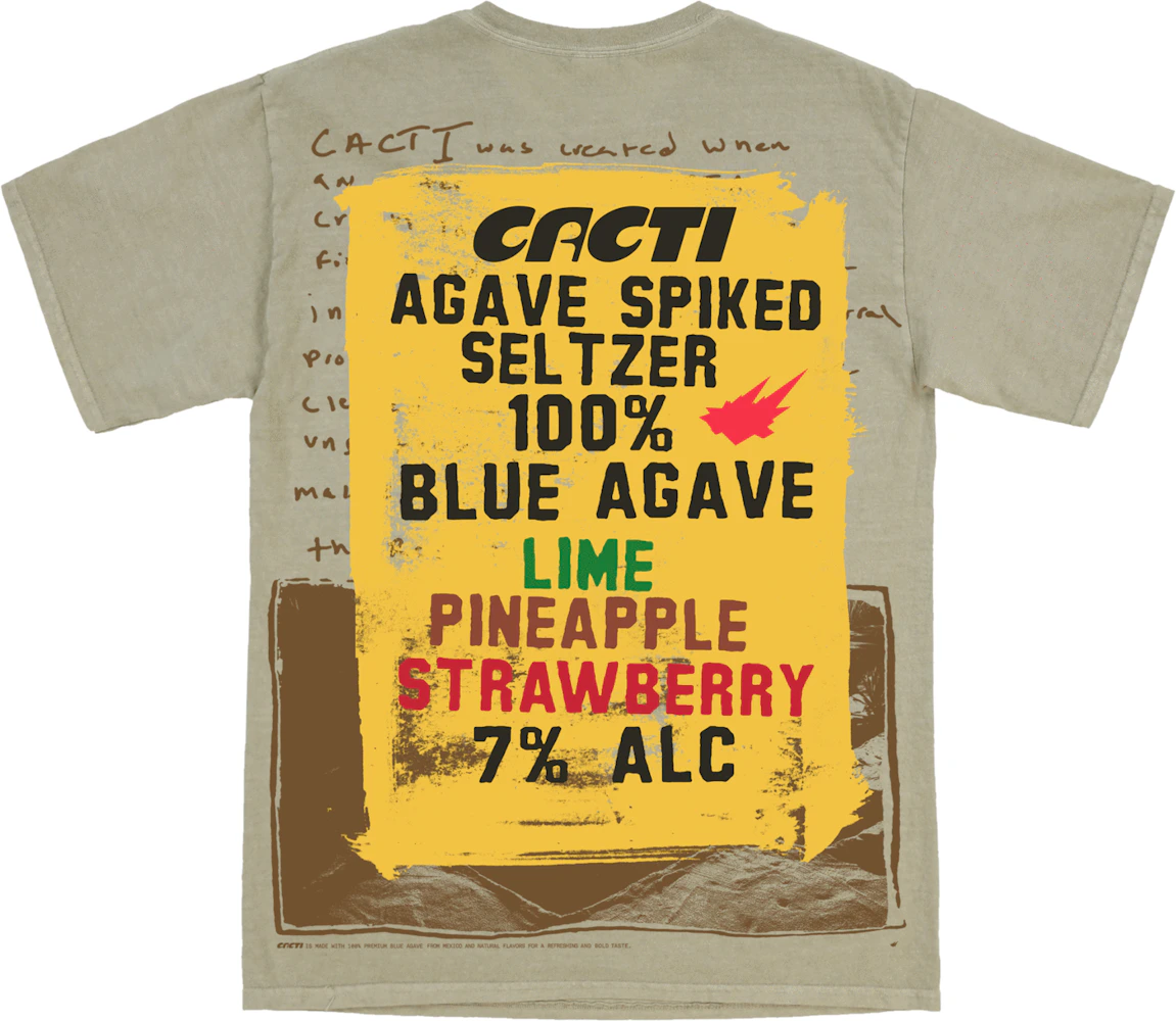 Travis Scott Cacti Painted Sign Tee Tee Olive - SS21 メンズ - JP